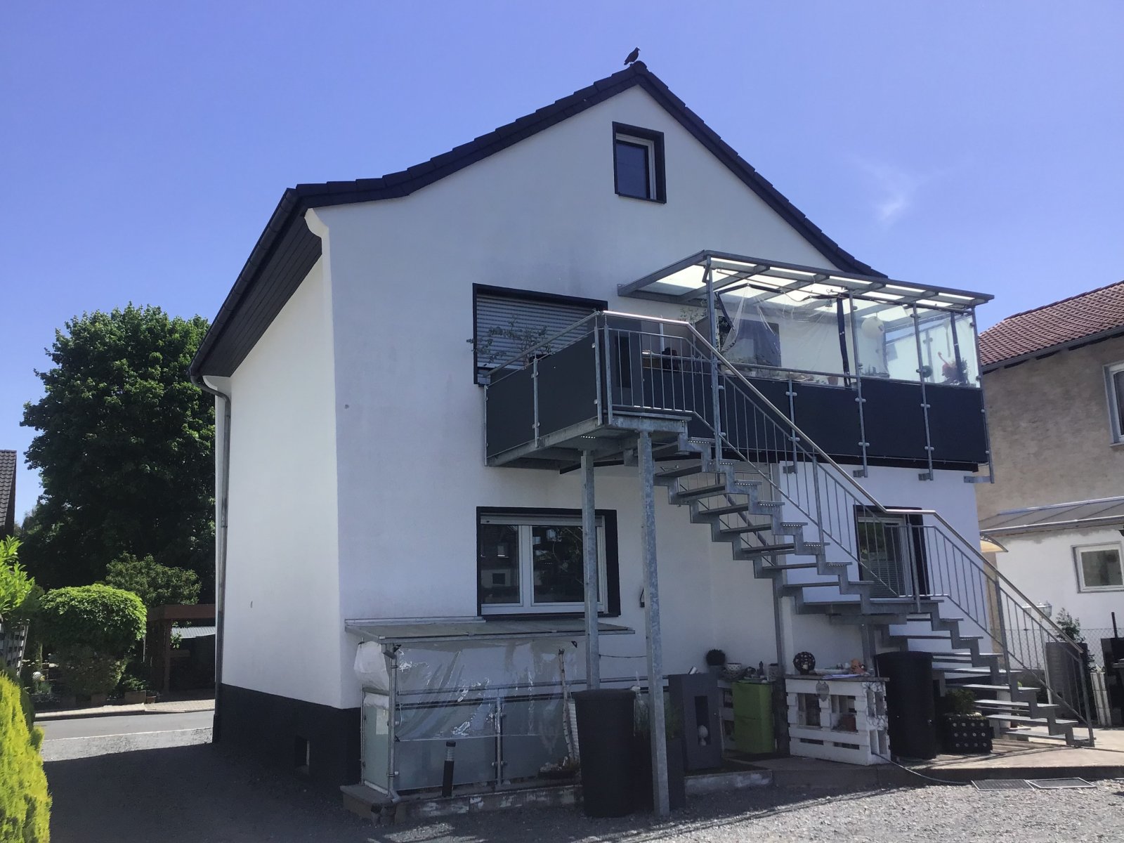Haus Rückansicht Haus Rückansicht